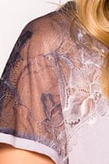 Babella Női pizsama New York + Nőin zokni Gatta Calzino Strech, világos lila, S