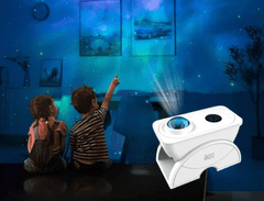 BOT Éjszakai égbolt projektor zenei üzemmóddal és állítható tartóval S3