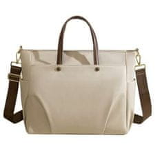 Dollcini Dollcini, női kézitáskák, divatos női táskák, PU bőr táskák, alkalmi táskák, női/utazási/munka/napi, fekete, 42 x 32 x 12 cm, fehér