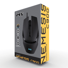 MS Nemesis C900 Vezetékes Gaming Egér - Fekete (MSP20047)