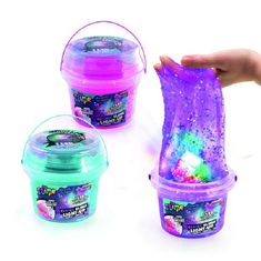 Canal Toys Canal Toys: So Slime LED-del világító kozmikus slime vödörben - Többféle