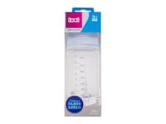 LOVI Lovi - Baby Shower Glass Bottle Blue 3m+ - For Kids, 250 ml 