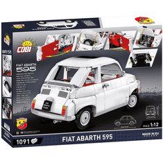Cobi Fiat 500 Abarth 1091 darabos készlet