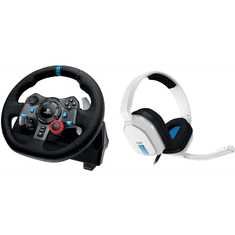 Logitech G29 Driving Force Racing Wheel + Astro A10 PS4 Headset készlet (PC / PS3 / PS4 / PS5) (991-000486)