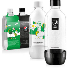 SodaStream Bo Jet Duo Pepsi Max & 7Up 1L palack szódagéphez (2db/csomag) (7290113766716)