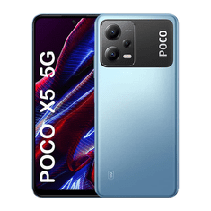 Xiaomi Poco X5 6/128GB 5G Dual SIM Okostelefon + Buds 3 csomag - Kék (45050X)