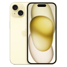Apple iPhone 15 128GB mobiltelefon citromsárga (iphone15128yell)