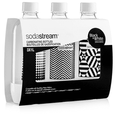 SodaStream JET Black & White Tripack palack 3x1l (42002132) (S42002132)