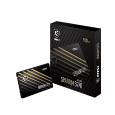 MSI SPATIUM S270 SATA 2.5 960GB SSD meghajtó 2.5" Serial ATA III 3D NAND (S78-440P130-P83)