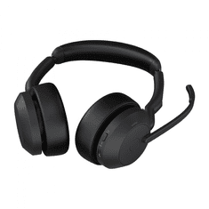 Jabra 25599-989-899 fejhallgató és headset Vezeték nélküli Fejpánt Iroda/telefonos ügyfélközpont Bluetooth Dokkoló Fekete (25599-989-899)