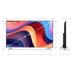 Sharp 55GP6260E 55" 4K UHD Google TV (55GP6260E)