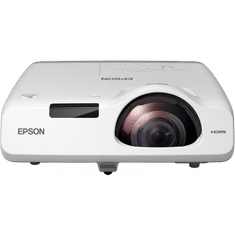 Epson EB-530 adatkivetítő Rövid vetítési távolságú projektor 3200 ANSI lumen 3LCD XGA (1024x768) Fehér, Szürke (V11H673040)