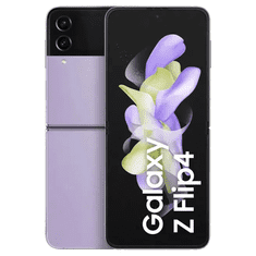 SAMSUNG Galaxy Z Flip4 SM-F721B 17 cm (6.7") Kettős SIM Android 12 5G USB C-típus 8 GB 128 GB 3700 mAh Lila (SM-F721BLVGEUE)