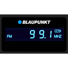 BLAUPUNKT PR5BL Hordozható FM Rádió - Fekete/Kék (PR5BL)