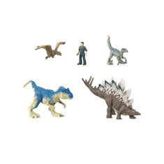 Mattel Jurassic World: Chaotic Cargo mini dínók meglepetés csomag (5 darabos) (GWP70)