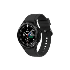 SAMSUNG Galaxy Watch4 Classic 3,05 cm (1.2") OLED 42 mm Digitális 396 x 396 pixelek Érintőképernyő 4G Fekete Wi-Fi GPS (műhold) (SM-R885FZKADBT)