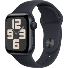 Apple Watch SE 40MM Okosóra - Fekete (MR9X3QF/A)