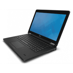 DELL Latitude E7250 Notebook Fekete (12,5" / Intel i5-5300U / 16GB / 256GB SSD) - Használt (DELLE7250_I5-5300U_16_256SSD_CAM_HD_EU_INT_A)