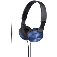 SONY MDR-ZX310AP mikrofonos fejhallgató - Kék (MDRZX310APL.CE7)