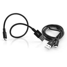 Verbatim 48875 USB kábel 1 M USB 3.2 Gen 1 (3.1 Gen 1) Micro-USB A USB A Fekete (48875)