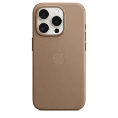Apple iPhone 15 Pro MagSafe Gyári FineWoven-szövettok - Vadonszürke (MT4J3ZM/A)