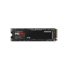 SAMSUNG 4TB 990 Pro 4 NVMe 2.0 SSD meghajtó hűtőbordával (MZ-V9P4T0GW) 5 év garanciával! (MZ-V9P4T0GW)