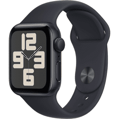 Apple Watch SE Aluminium 40mm Mitternacht (Sportarmband mitternacht) M/L NEW (MR9Y3QF/A)