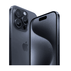 Apple iPhone 15 Pro Max 512GB mobiltelefon kék (MU7F3SX/A) (MU7F3SX/A)