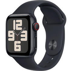 Apple Watch SE Aluminium Cellular 40mm Mitternacht (Sportarmband mitternacht) S/M NEW (MRG73QF/A)