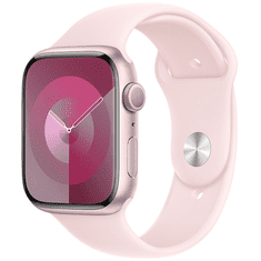 Apple Watch S9 Aluminium 45mm Rosé (Sportarmband hellrosa) M/L NEW (MR9H3QF/A)