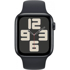 Apple Watch SE Aluminium 44mm Mitternacht (Sportarmband mitternacht) S/M NEW (MRE73QF/A)
