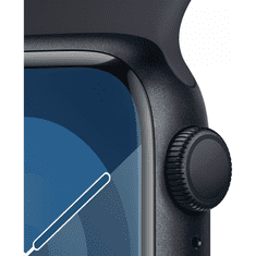 Apple Watch S9 Aluminium 41mm Mitternacht (Sportarmband mitternacht) S/M NEW (MR8W3QF/A)