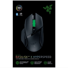 Razer Basilisk V3 X HyperSpeed vezeték nélküli optikai Gaming egér fekete (RZ01-04870100-R3G1) (RZ01-04870100-R3G1)