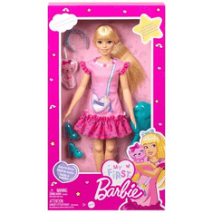 Mattel Barbie: első Barbie babám - szőke hajú baba 34cm (HLL19) (HLL19)