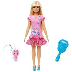 Mattel Barbie: első Barbie babám - szőke hajú baba 34cm (HLL19) (HLL19)