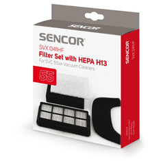 SENCOR SVX 041HF (SVC 55X porszívókhoz) bemeneti mikroszűrő és HEPA szűrőkészlet (SVX 041HF)