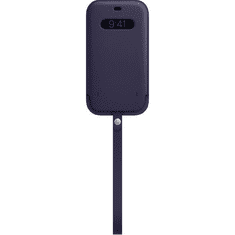 Apple MagSafe-rögzítésű bebújtatós iPhone 12 Pro Max bőrtok mély ibolyaszín (MK0D3ZM/A) (MK0D3ZM/A)