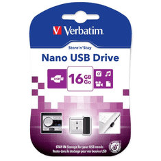 Verbatim Pen Drive 16GB Store 'n' Stay Nano (97464) (97464)