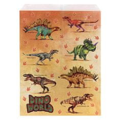 Dino World Papírový sáček , Dinosauři, 26,5 x 19 cm