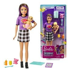 Mattel Barbie Skipper bébiszitter + baba babakiegészítők GRP11 ZA5084