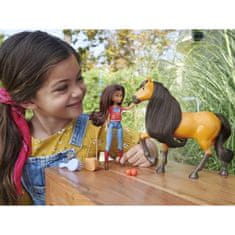 Mattel Mattel Bábu + ló Mustang Freedom Spirit bábu lóháton ZA4924