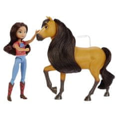 Mattel Mattel Bábu + ló Mustang Freedom Spirit bábu lóháton ZA4924