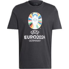 Adidas Póló fekete L Euro24