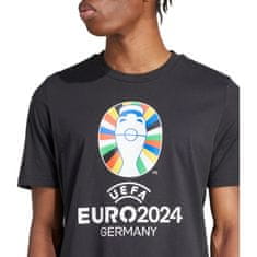 Adidas Póló fekete L Euro24