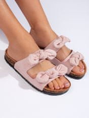 Amiatex Női papucs 108616 + Nőin zokni Gatta Calzino Strech, rózsaszín árnyalat, 40