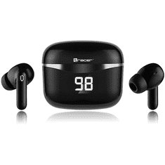 Tracer T5 TWS BT Wireless Fülhallgató - Fekete
