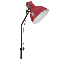 kopott piros állólámpa 25 W 30x30x90-150 cm E27