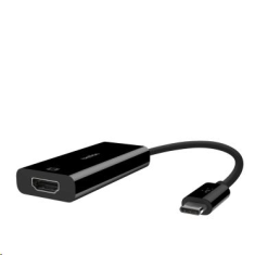 Belkin USB-C -> HDMI adapter 4K @60Hz fekete (F2CU038btBLK) (F2CU038btBLK)