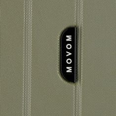 Jada Toys MOVOM Wood Khaki, kagyló utazótáska, 55x40x20cm, 38L, 531916A (kicsi)