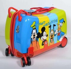 Disney Mickey Egér Gyerek gurulós műanyag bőrönd